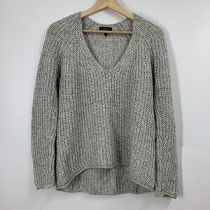 Rag & Bone Women's Joseph Alpaca Wool Blend V-Neck Relaxed Fit Sweater Size XS